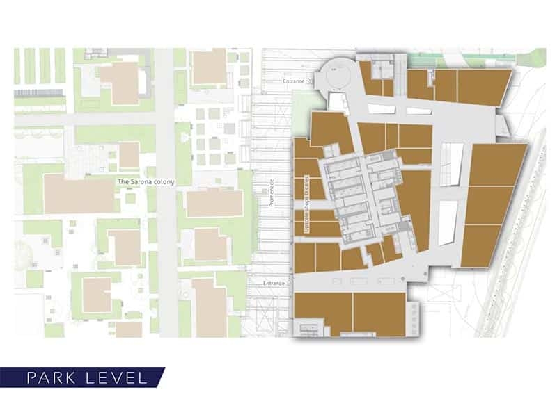 Azrieli-Sarona-park-level-plan